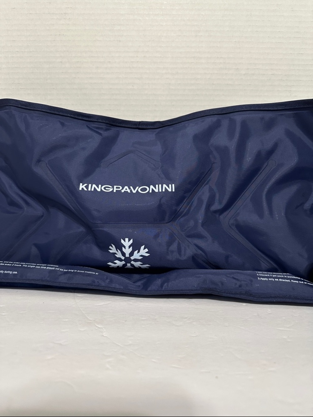 Navy Cooling Gel Pack With Extension Straps Great for Back